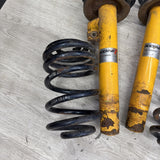 01-06 BMW E46 M3 KONI Front & Rear Suspension Struts Shocks H&R Lowering Springs