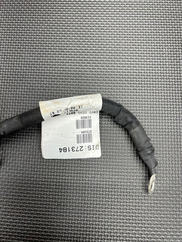 Ferrari 488, Negative / Ground Battery Cable Wire, Used, P/N 273184