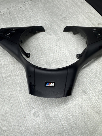 BMW E60 E63 E64 M5 M6 STEERING WHEEL TRIM OEM  *Notes*
