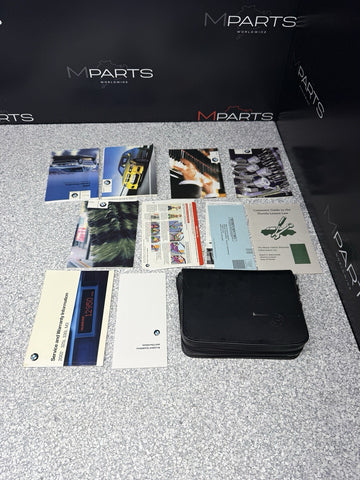 OEM 01-06 BMW E46 M3 COUPE OWNERS MANUAL BOOK BOOKLET POUCH