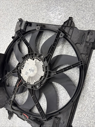 15-20 OEM BMW F80 F82 F83 M3 M4 Electric Radiator Cooling Fan w/Shroud