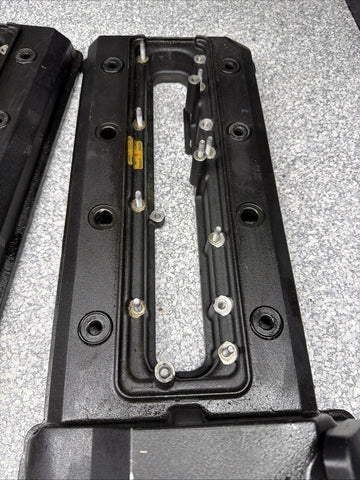 00-03 BMW E39 M5 S62 V8 Engine Valve Covers OEM Left + Right 1406781 1406778