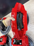 01-06 BMW E46 M3 BREMBO Big Brake Kit Red Calipers Rotors Set NEW Plug Play