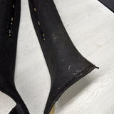 2001-2006 BMW M3 E46 Coupe Front Left Right A Pillar Trim Cover Black OEM