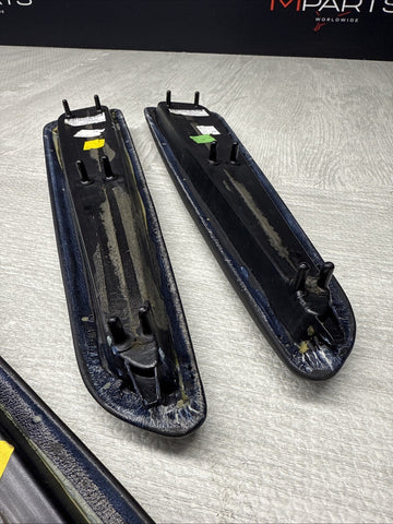 01-06 BMW OEM E46 M3 Coupe Trim Armrest Pads Set Black 8238622