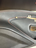 Right Passenger Door Card Panel Black / Red Stitching 19-23 Ferrari F8 Tributo