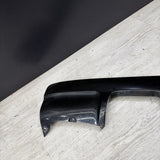 01-06 BMW E46 M3 Rear Bumper Lower Lip Diffuser Trim Panel OEM Jet Black *Crack*