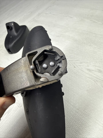 01-06 BMW E46 M3 Rearview Rear View Oval Mirror Inner Housing + Nose + Covers