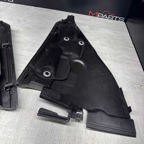 BMW F87 M2 COUPE LEFT RIGHT ENGINE MOUNT OUTER WINDSHIELD COWL COWLS PANELS