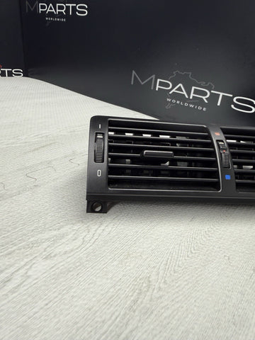 01-06 Bmw E46 325 330 M3 Center Dash Heater Ac Air Vent Grill Trim OEM *Clip