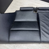 BMW E46 M3 01-06 Coupe Rear Seat Bottom Bench Black Napa Leather OEM *Notes*