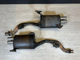 00-02 BMW Z3M Roadster Exhaust Muffler Mufflers OEM Quad Tips