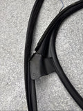 BMW E46 M3 01-06 Left Driver Side Door Weather Strip Seal Black OEM *1 Rip