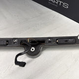 01-06 BMW E46 M3 Convertible Trunk Lid Grip Key Deck Handle Silver Gray