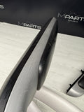 01-06 BMW E46 M3 Coupe Interior Armrests Trim Set Brushed Aluminum *Tab