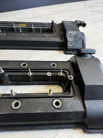 00-03 BMW E39 M5 S62 V8 Engine Valve Covers OEM Left + Right 1406781 1406778