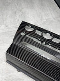 BMW Radio HVAC Climate Control Center Trim 5 Series E60 M5 OEM Carbon Fiber