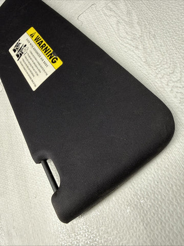 08-13 OEM BMW E92 328 335 M3 Coupe Left Driver Sun Visor Black Felt