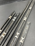 BMW E36 Sedan 3 Series Side Door Panel Moulding Trim Set With Clips 5pcs