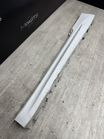 BMW E92 M3 Coupe 08-13 Side Skirt Left Driver Side Genuine OEM Alpine White