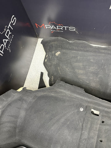 Floor Interior Carpets Black 981551011 Porsche 22-25 718 Cayman GT4 RS