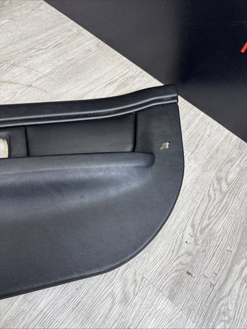 96-02 BMW Z3M Front Passenger Right Door Card Panel Cover Trim Leather Black