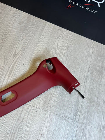 BMW Z3M OEM CONVERTIBLE SOFT TOP ROOF PANEL COVER TRIM IMOLA RED