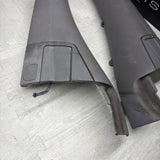 01-06 BMW E46 M3 OEM Convertible Rear Top Lateral Trim Pane Left Right Pair