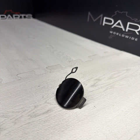 01-06 BMW E46 M3 Rear Tow Hook Eye Cover 2695273 Jet Black