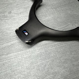 OEM 01-06 BMW E46 M3 Lower Steering Wheel Trim Cover Plate Titan Shadow Grey