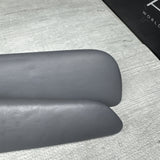 01-06 BMW E46 M3 Convertible Door Upper Arm Rest Armrest Pads Grey Gray *Notes*
