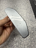 01-06 BMW E46 M3 Headlight Washer Jet Cover Right OEM 8256180 Silver Grey