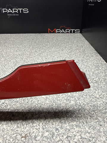 01-06 BMW E46 M3 FRONT LOWER HEADLIGHT TRIMS SET OEM IMOLA RED