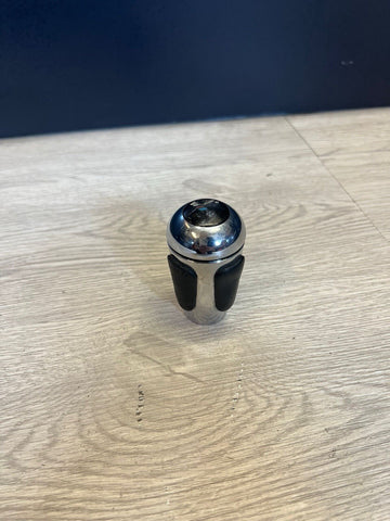2001-2003 BMW E46 M3 SMG GEAR SHIFT KNOB NAPPA LEATHER CHROME OEM