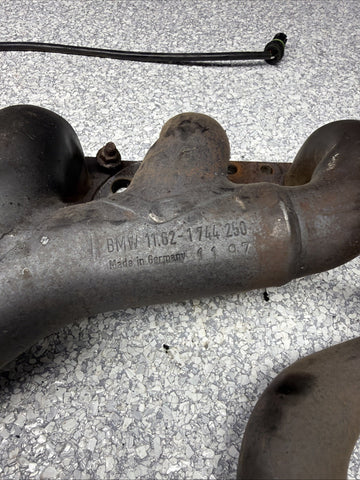 96-99 BMW E36 E39 328 528 M3 Z3 M52 S52 Engine Exhaust Manifold Headers Set OEM