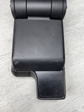 01-06 BMW E46 M3 Center Console Armrest Arm Rest Black Leather