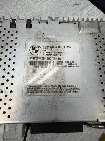 2008–2013 BMW X5 E70 VISTEON Audio IBOC Radio Tuner Receiver Module OEM 9119363