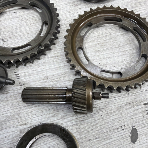 BMW 01-06 E46 M3 S54 Vanos Spline Shafts + Vanos Hubs + Gears Set
