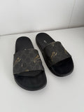 Gucci Mens Pursuit Gg Supreme Tiger Slides Size 11 US Mens