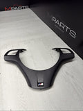 08-13 BMW E90 E92 E93 M3 Lower Steering Wheel Trim Cover Plate Black