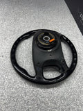 95-99 BMW E36 M3 Steering Wheel Black 4 Spoke