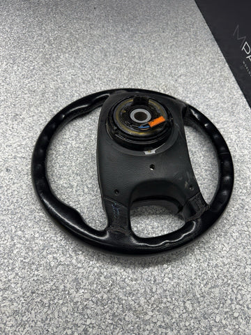 95-99 BMW E36 M3 Steering Wheel Black 4 Spoke