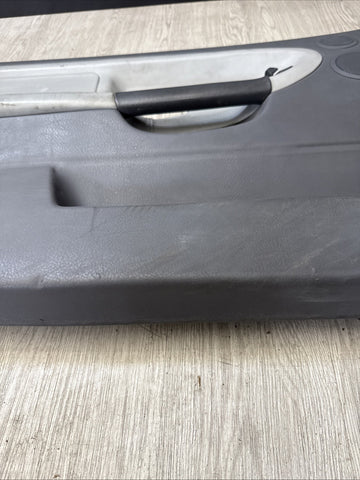 BMW E36 M3 95-99 Coupe Front Left Driver Door Card Panel Dove Grey Gray Vaders