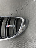 2015-2020 BMW M4 F82 F83 FRONT LEFT SIDE UPPER KIDNEY GRILLE COVER TRIM OEM