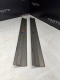 96-99 BMW E36 M3 Coupe / Convertible Door Sills Trims Pair Grey OEM