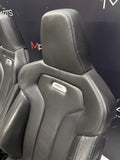 15-20 BMW F82 M4 Coupe Original Black Interior Front Seats