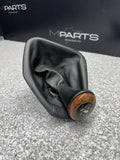 OEM 00-03 BMW E39 M5 Shift Knob 6-Speed Illuminated Nappa Leather Boot