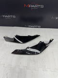 OEM BMW 21-26 G80 G82 G83 M3 M4 Front Bumper Lower Molding Splitters Gloss Black