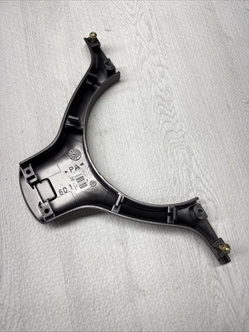 OEM 01-06 BMW E46 M3 Lower Steering Wheel Trim Cover Plate Titan Shadow Grey