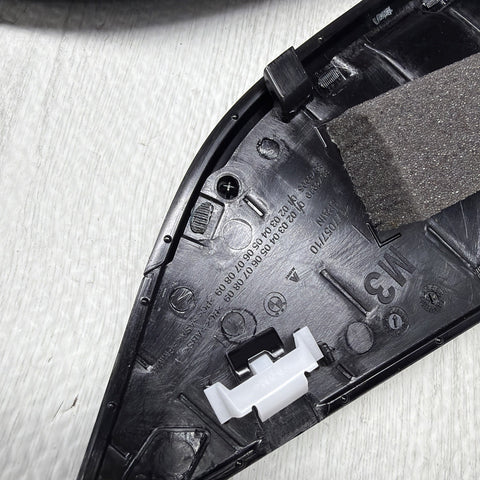 BMW 21-26 G80 M3 COMPETITION LEFT RIGHT FENDER GRILLS GRILLE BADGE BLACK